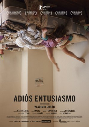 Adi&oacute;s entusiasmo - Colombian Movie Poster (thumbnail)