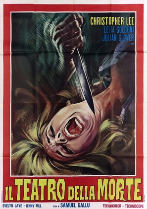 Theatre of Death - Italian Movie Poster (thumbnail)