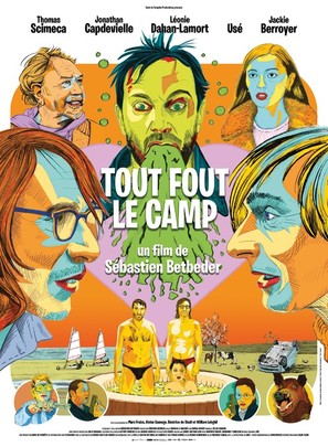 Tout fout le camp - French Movie Poster (thumbnail)