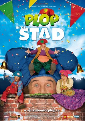 Plop in de stad - Belgian Movie Poster (thumbnail)