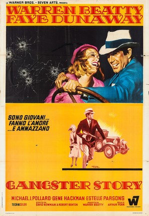 Bonnie and Clyde - Italian Movie Poster (thumbnail)