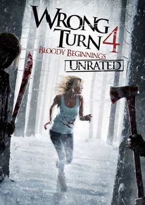 Wrong Turn 4 - DVD movie cover (thumbnail)