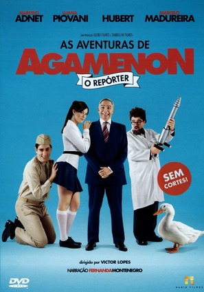 As Aventuras de Agamenon, o Rep&oacute;rter - Brazilian DVD movie cover (thumbnail)