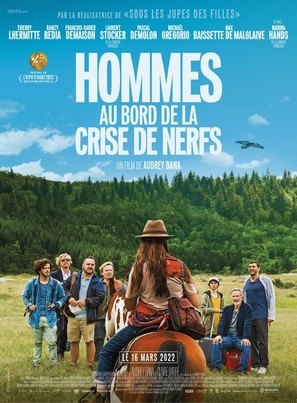 Hommes au bord de la crise de nerfs - French Movie Poster (thumbnail)