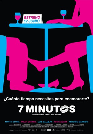 Siete minutos - Spanish Movie Poster (thumbnail)