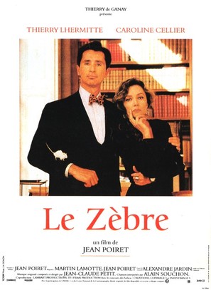 Le z&egrave;bre - French Movie Poster (thumbnail)