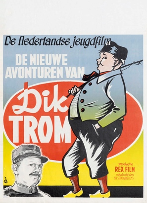 Nieuwe avonturen van Dik Trom - Dutch Movie Poster (thumbnail)