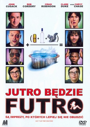 Hot Tub Time Machine - Polish DVD movie cover (thumbnail)