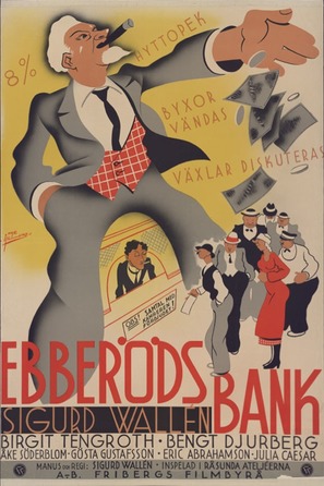 Ebber&ouml;ds bank - Swedish Movie Poster (thumbnail)