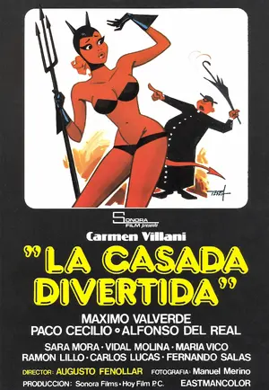 La casada divertida Poster