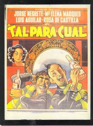 Tal para cual - Mexican Movie Poster (thumbnail)