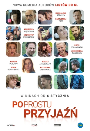 Po prostu przyjazn - Polish Movie Poster (thumbnail)
