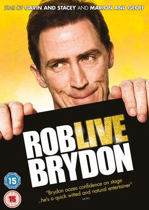 Rob Brydon: Live - British DVD movie cover (thumbnail)