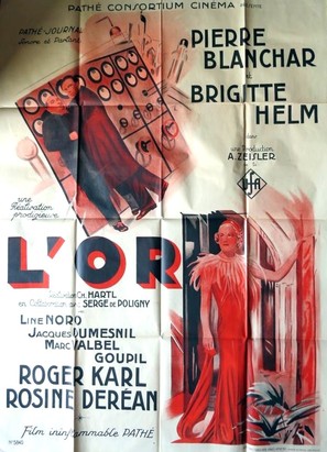 L&#039;or - French Movie Poster (thumbnail)