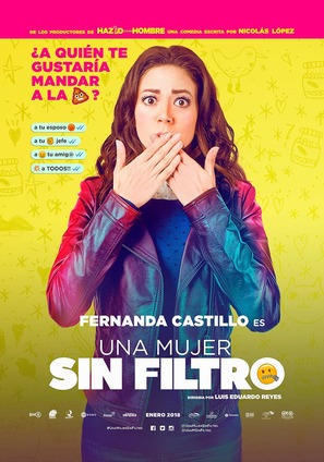 Una Mujer Sin Filtro - Mexican Movie Poster (thumbnail)