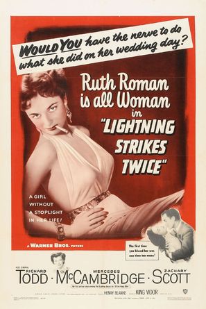 Lightning Strikes Twice - Theatrical movie poster (thumbnail)