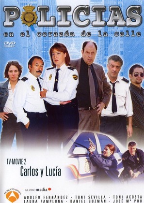 &quot;Polic&iacute;as, en el coraz&oacute;n de la calle&quot; - Spanish DVD movie cover (thumbnail)