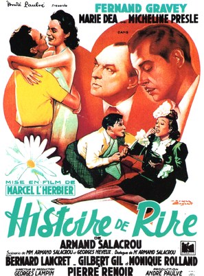 Histoire de rire - French Movie Poster (thumbnail)