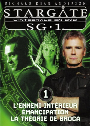 &quot;Stargate SG-1&quot; - French DVD movie cover (thumbnail)