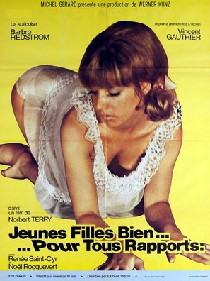 Jeunes filles bien... pour tous rapports - French Movie Poster (thumbnail)