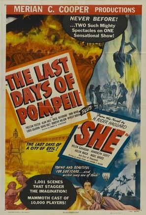 The Last Days of Pompeii - Re-release movie poster (thumbnail)