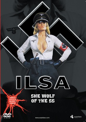 Ilsa: She Wolf of the SS - Norwegian DVD movie cover (thumbnail)