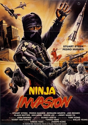 Thundering Ninja - German Movie Poster (thumbnail)
