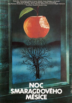 Noc smaragdov&eacute;ho mes&iacute;ce - Czech Movie Poster (thumbnail)