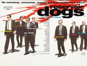 Reservoir Dogs - British Movie Poster (thumbnail)