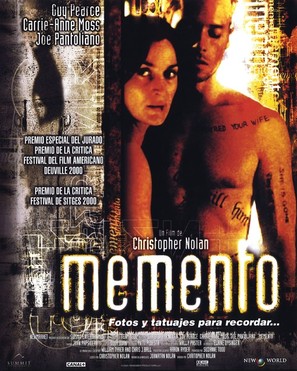 Memento - Spanish Theatrical movie poster (thumbnail)