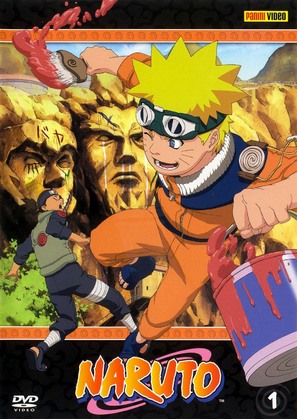 &quot;Naruto&quot; - Italian DVD movie cover (thumbnail)
