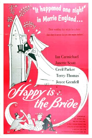 Happy Is the Bride - British Movie Poster (thumbnail)