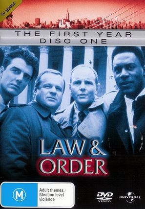 &quot;Law &amp; Order&quot; - Australian DVD movie cover (thumbnail)