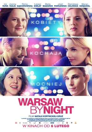 Warsaw by Night - Polish Movie Poster (thumbnail)
