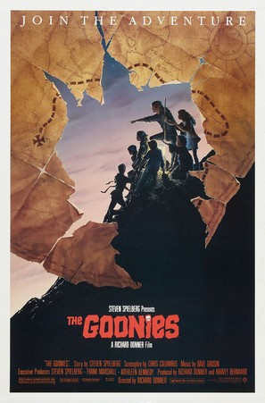 The Goonies - Theatrical movie poster (thumbnail)