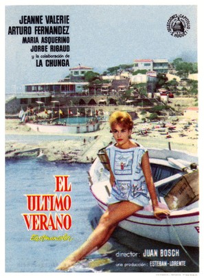 El &uacute;ltimo verano - Spanish Movie Poster (thumbnail)