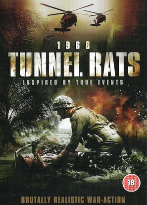 Tunnel Rats - British DVD movie cover (thumbnail)