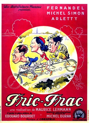Fric-Frac - French Movie Poster (thumbnail)