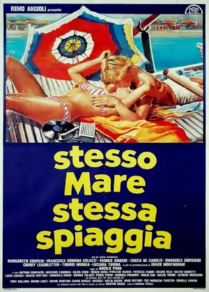 Stesso mare stessa spiaggia Poster