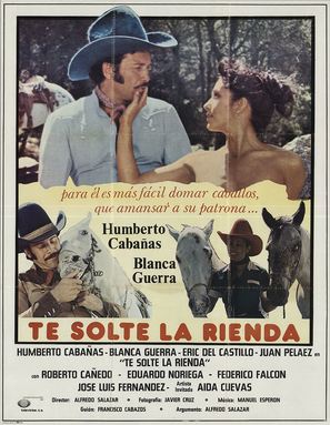 Te solte la rienda - Mexican Movie Poster (thumbnail)