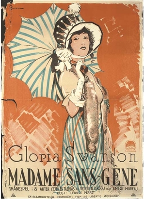 Madame Sans-G&ecirc;ne - Swedish Movie Poster (thumbnail)