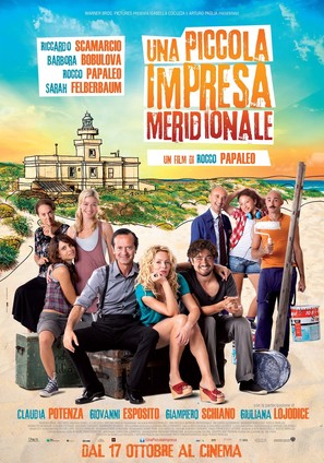 Una piccola impresa meridionale - Italian Movie Poster (thumbnail)