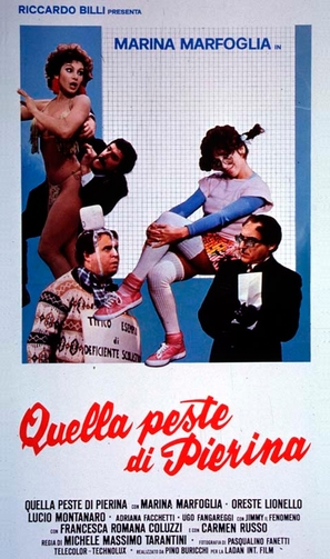 Quella peste di Pierina - Italian Movie Poster (thumbnail)