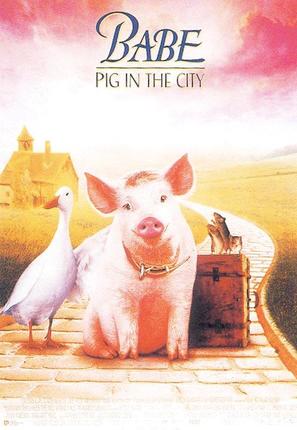 Babe: Pig in the City - DVD movie cover (thumbnail)