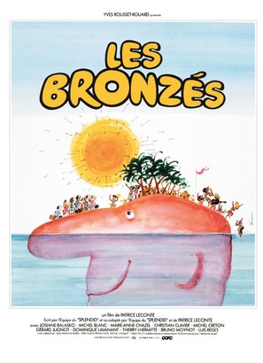 Les bronz&eacute;s - French Movie Poster (thumbnail)