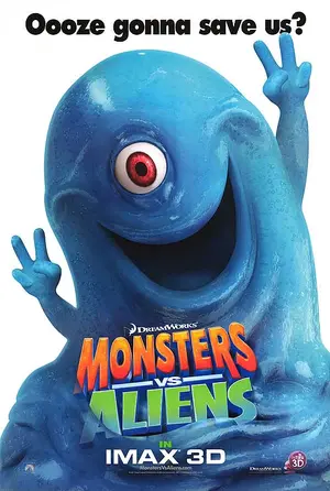 Monsters vs. Aliens - Movie Poster (thumbnail)