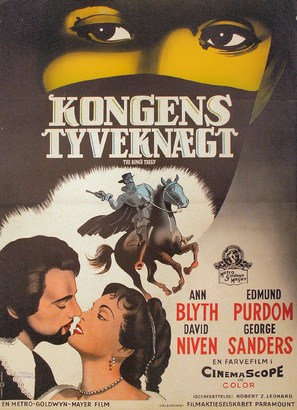 The King&#039;s Thief - Danish Movie Poster (thumbnail)