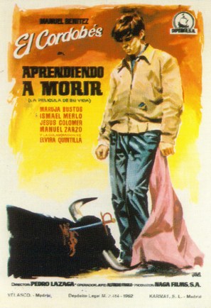Aprendiendo a morir - Spanish Movie Poster (thumbnail)