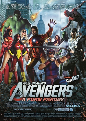 Avengers XXX: A Porn Parody - Movie Poster (thumbnail)