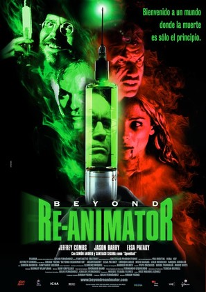 Beyond Re-Animator - Spanish Movie Poster (thumbnail)